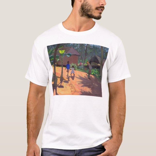 Camiseta Estrada à praia Kerala 1996 de Kovalum (Frente)