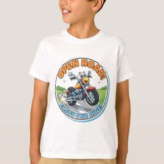 Camiseta Estrada Aberta! Aproveite a Viagem!
