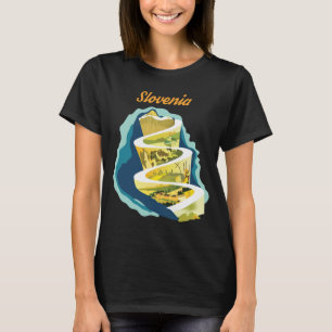 Camiseta Estrada Alpina da Eslovênia, Espiral Verde, Viagem