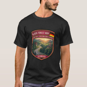 Camiseta Estrada Alta da Floresta Negra Viagem pela Alemanh