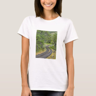 Camiseta Estrada de campo através de árvores, Oregon