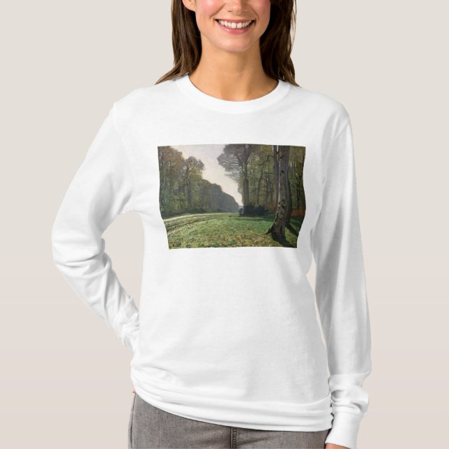 Camiseta Estrada de Claude Monet | a Bas-Breau, (Frente)