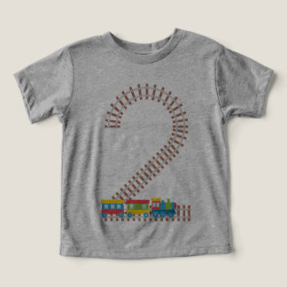 Camiseta Estrada De Ferro De Comboio segundo aniversário Co