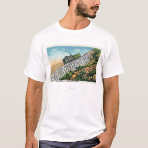 Camiseta Estrada de ferro de roda denteada do Mt