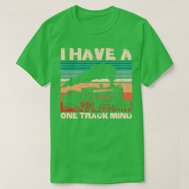 Camiseta Estrada de Ferro Funny e Estradas de Comboio-Gráfi (Frente do Design)