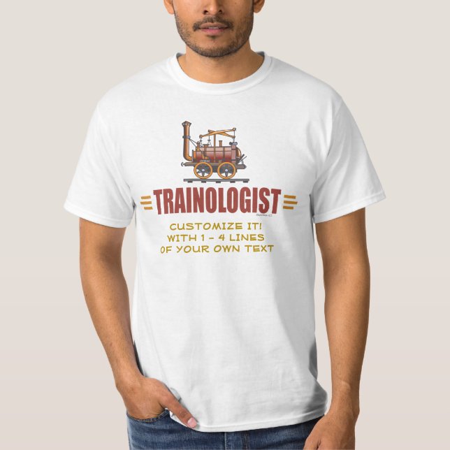 Camiseta Estrada de Ferro Humorística (Frente)