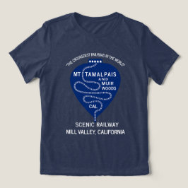 Camiseta Estrada de Ferro Mais Cruzada Mt Tamalpais