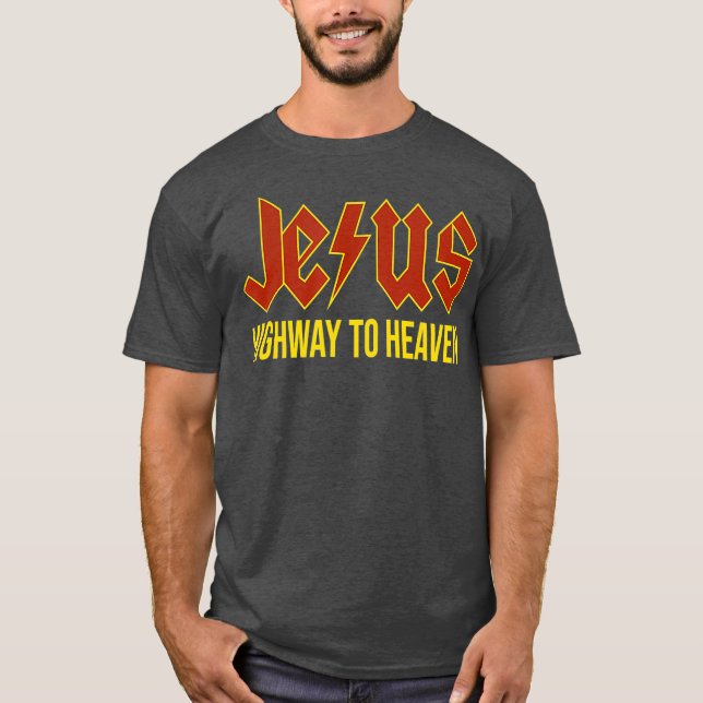 Camiseta Estrada de Jesus para o Presente Cristão do Céu (Frente)