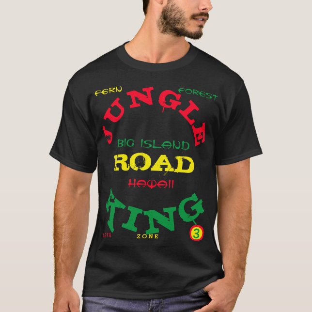 CAMISETA ESTRADA DE REI DE JUNGLE (Frente)