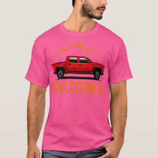 Camiseta Estrada de Tacoma Vermelha