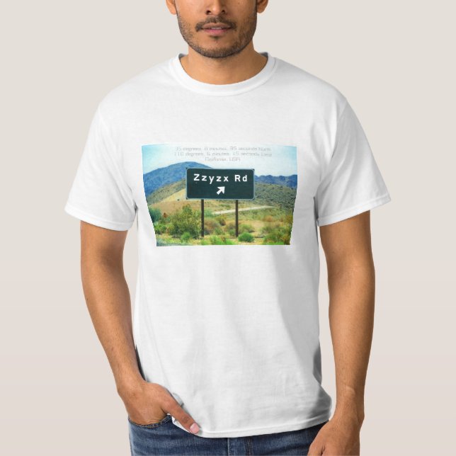 Camiseta Estrada de Zzyzx (Frente)