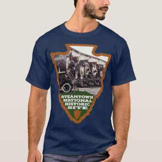 Camiseta Estrada do Sítio Histórico Nacional de Steamtown