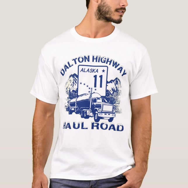 CAMISETA ESTRADA DO TRANSPORTE DA ESTRADA DE DALTON (Frente)