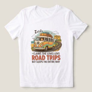 Camiseta Estrada Engraçada PNG