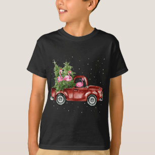 Camiseta Estrada Flamingo Bonita Vagão Vermelho Caminhão Xm