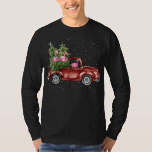 Camiseta Estrada Flamingo Bonita Vagão Vermelho Caminhão Xm