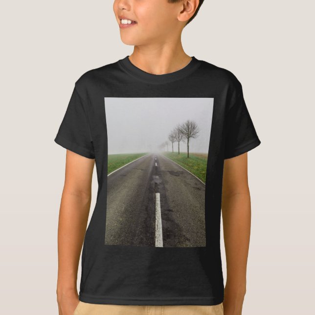 Camiseta Estrada no nevoeiro não leva a nada (Frente)