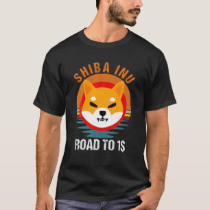 Camiseta Estrada Para Um Dólar, Shiba Inu Shib Moin Men Cry