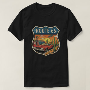 Camiseta Estrada Retrô Rota 66