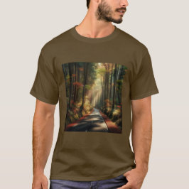 Camiseta estrada solitário