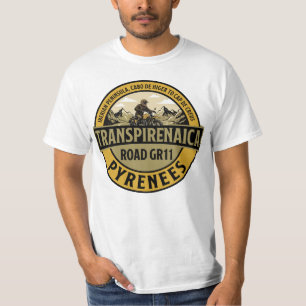 Camiseta Estrada Transpirenaica GR11 Pirenéus