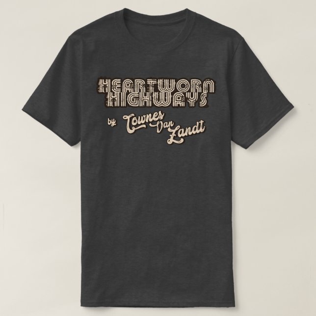 Camiseta Estradas de Coração (Frente do Design)
