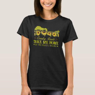 Camiseta Estradas de Girassol Levam-me para casa