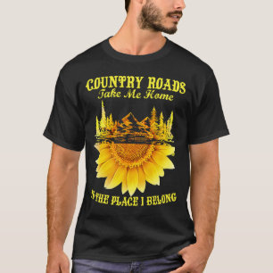 Camiseta Estradas de Girassol Levam-me para casa
