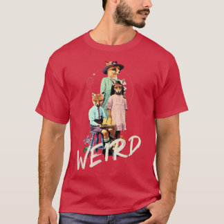 Camiseta Estranho e engraçado artifício da design