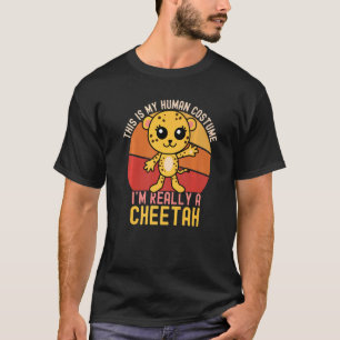Camiseta Estranho Esta é a minha fantasia humana Eu sou mes