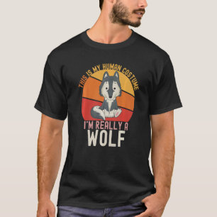 Camiseta Estranho Este é Meu Disfarce de Humano Eu Sou Real