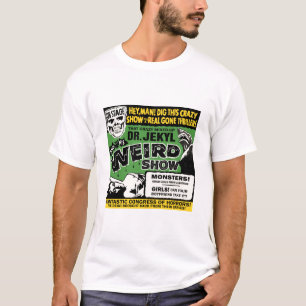Camiseta Estranho Mostrar do Dr. Jekyl