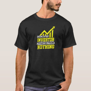 Camiseta Estratégia de Investimento Dirigida por Dinheiro d