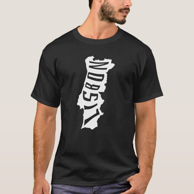 Camiseta Estratégia de Lisboa, Portugal - Europa - Viagem (Frente)