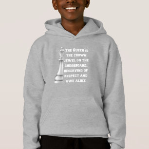 Camiseta Estratégia de Respeito pelo Poder da Rainha Branca