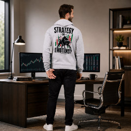 Camiseta Estratégia ou Emoções Design de Mentalidade de Neg