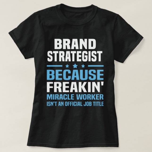 Camiseta Estratégista de marca (Frente do Design)