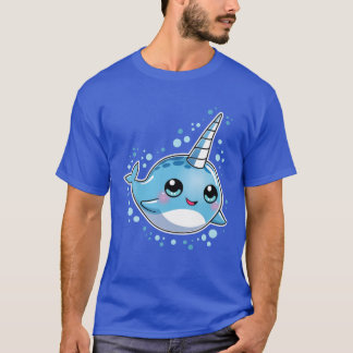 Camiseta Estreita Unicórnio Do Mar T Raparigas Miúdas Dão