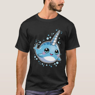Camiseta Estreita Unicórnio Do Mar T Raparigas Miúdas Dão