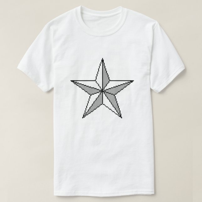Camiseta estrela 2Bit (Frente do Design)