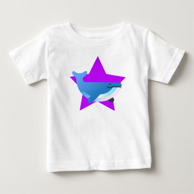 Camiseta Estrela, A Baleia, Baleia (Frente)