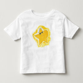 Camiseta Estrela Amarela Brilhante