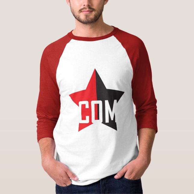 Camiseta Estrela Anarcho-Comunista (Frente)