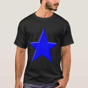 Camiseta Estrela - Azul