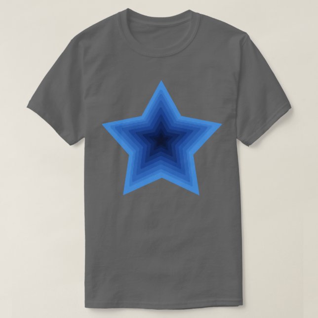 Camiseta Estrela Azul (Frente do Design)