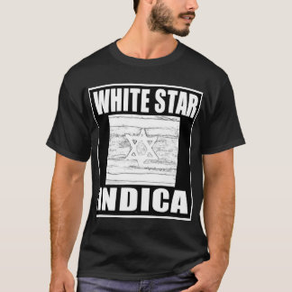 CAMISETA ESTRELA BRANCA INDICA