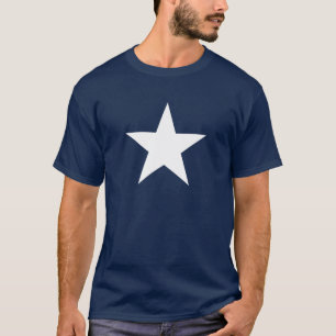 Camiseta Estrela branca patriótica