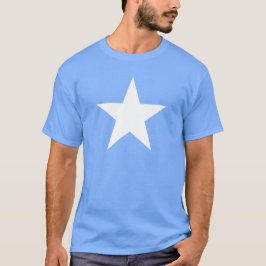 Camiseta Estrela Branca / Somália - Camisa-Tee Patriótica