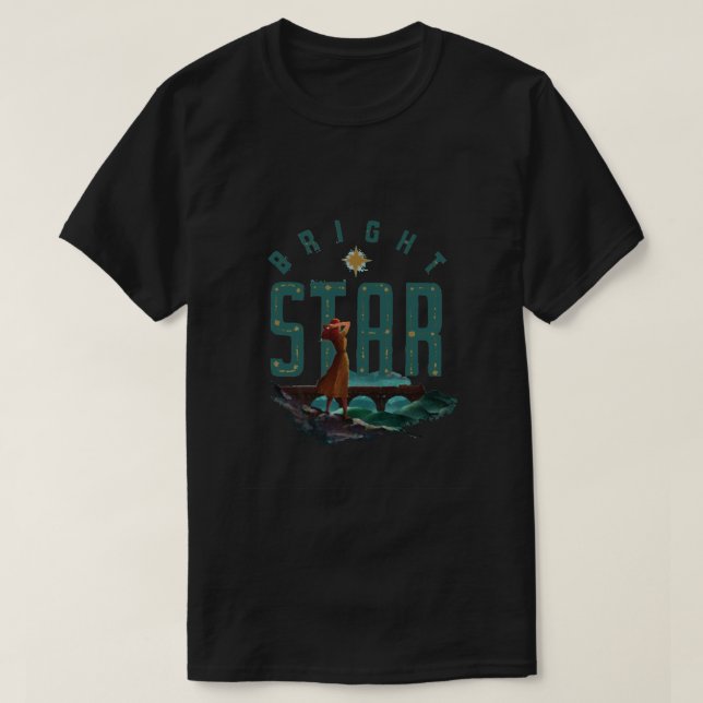 Camiseta Estrela Brilhante - Logotipo Musical Classic T-Shi (Frente do Design)