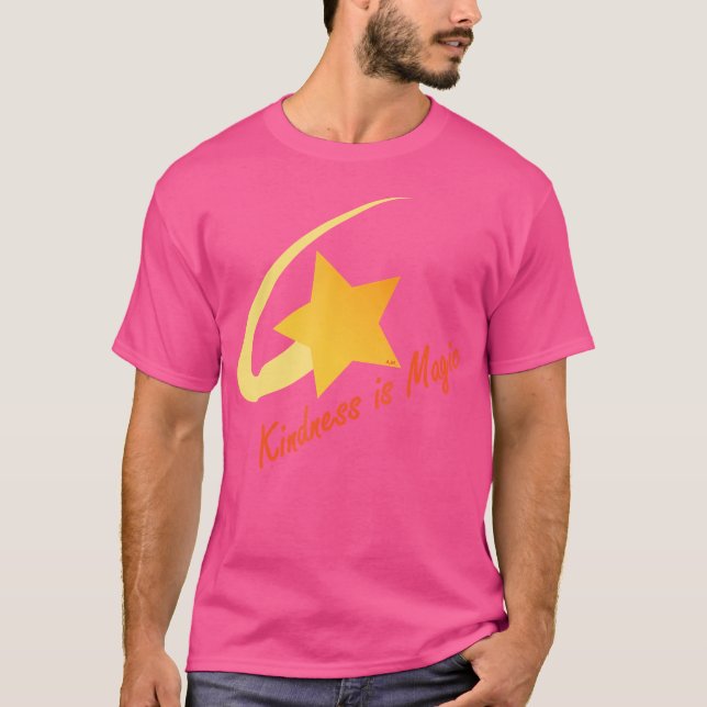 Camiseta Estrela Cadente Magia da Bondade (Frente)